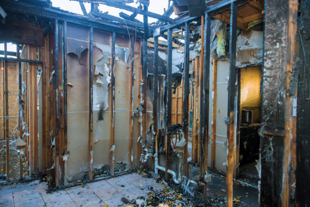 Professional Fire Damage Repair technician working in Reisterstown, MD